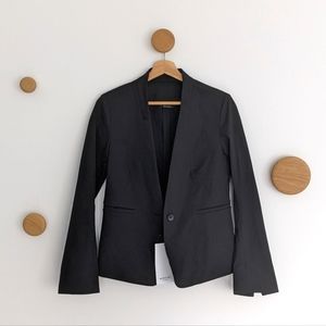 Women's Fitted Blazer (Black - 6)